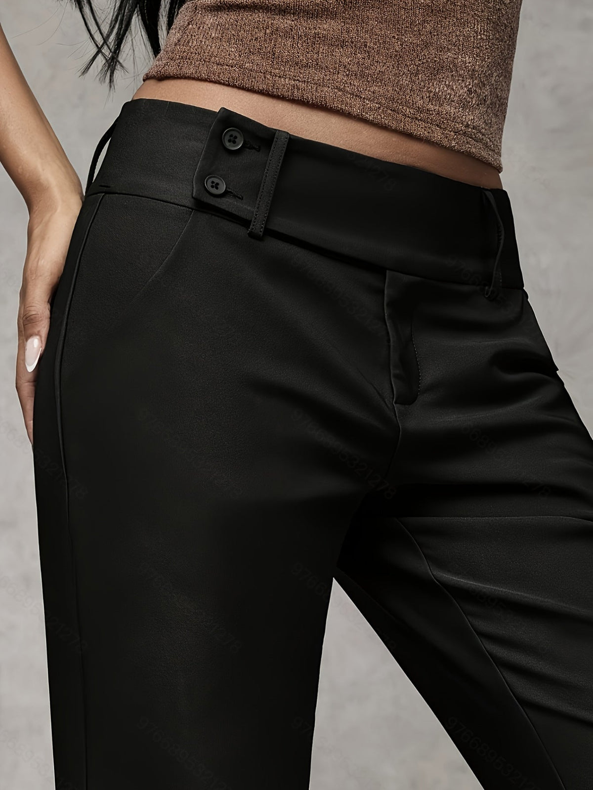 Duna pantalón ancho de tiro alto