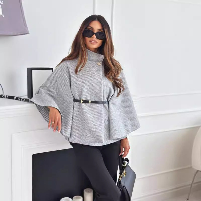 Nove chaqueta mariposa con cinturón