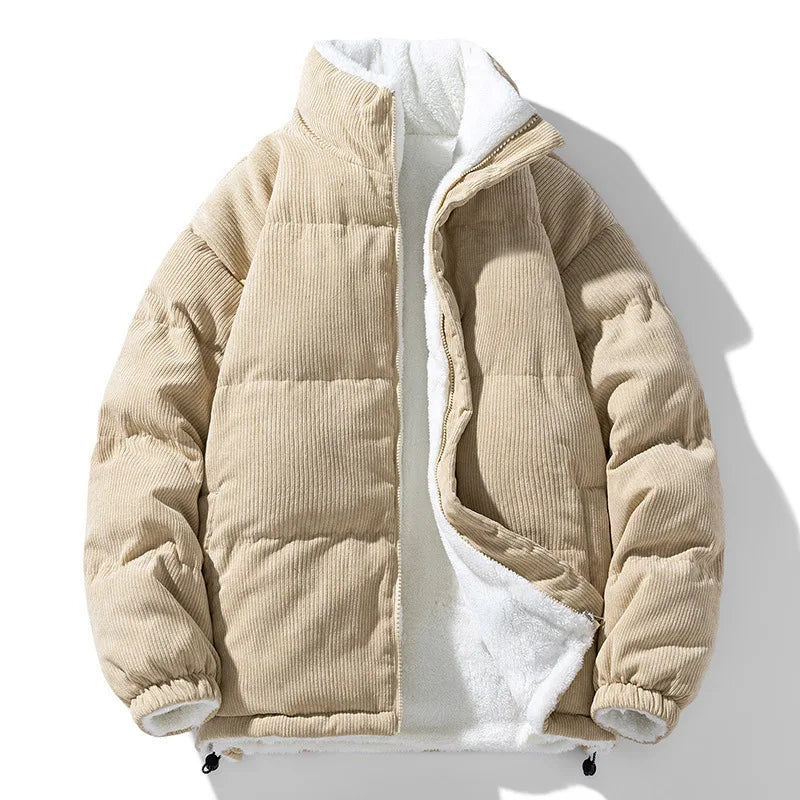 Chaqueta de Pana con Forro Cálido