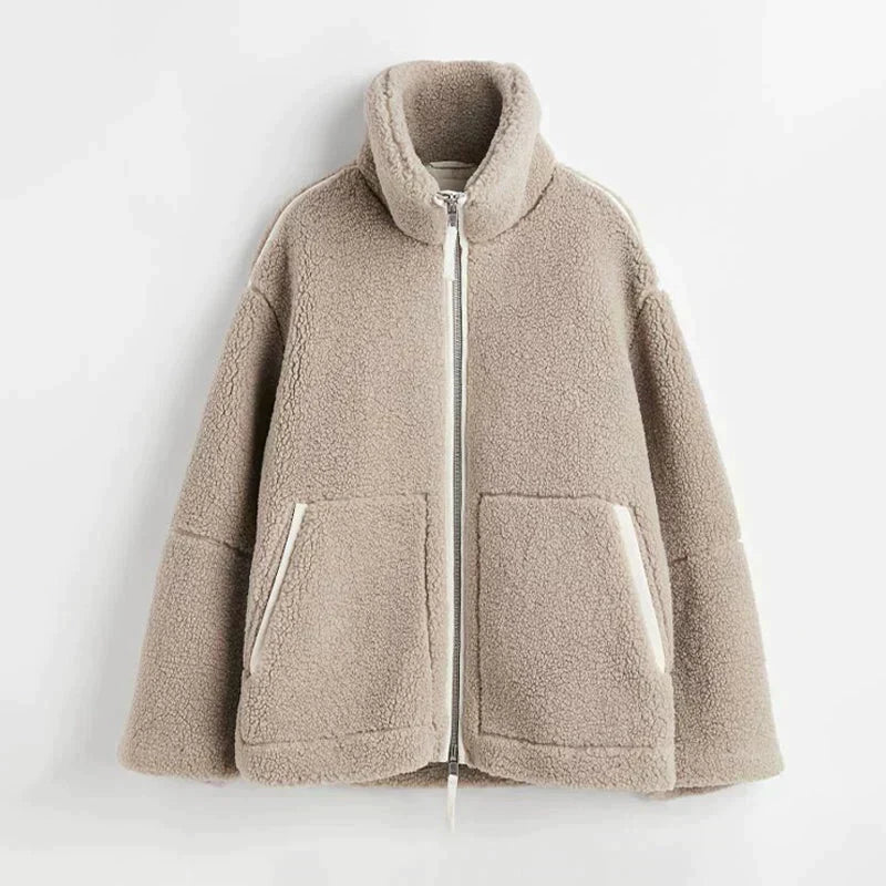 Chaqueta Teddy Oversize