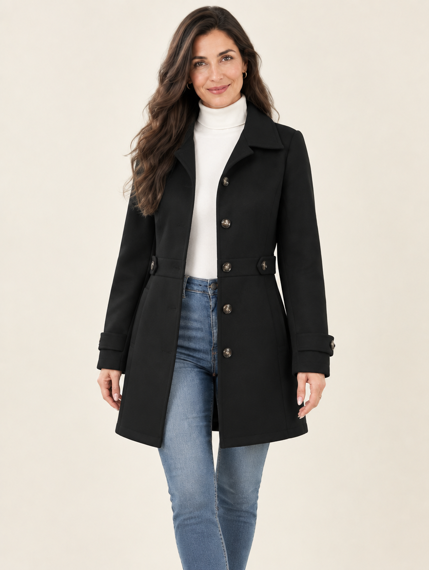 Gabardina Clásica con Cinturón