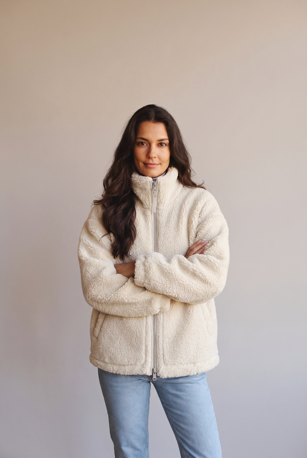 Chaqueta Teddy Oversize - Marta Otero