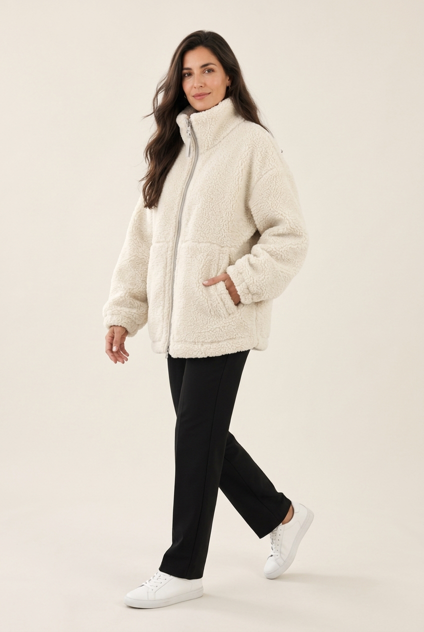 Chaqueta Teddy Oversize - Marta Otero