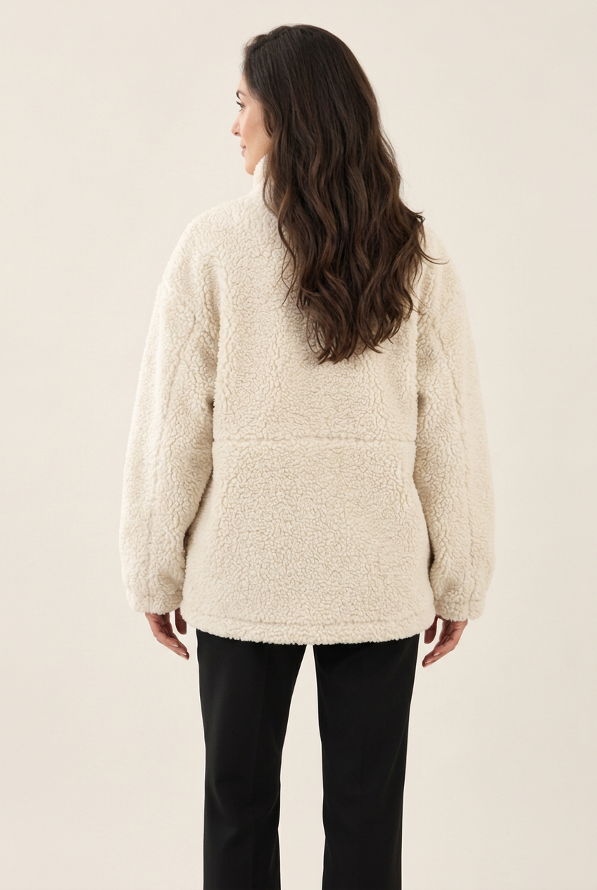 Chaqueta Teddy Oversize - Marta Otero