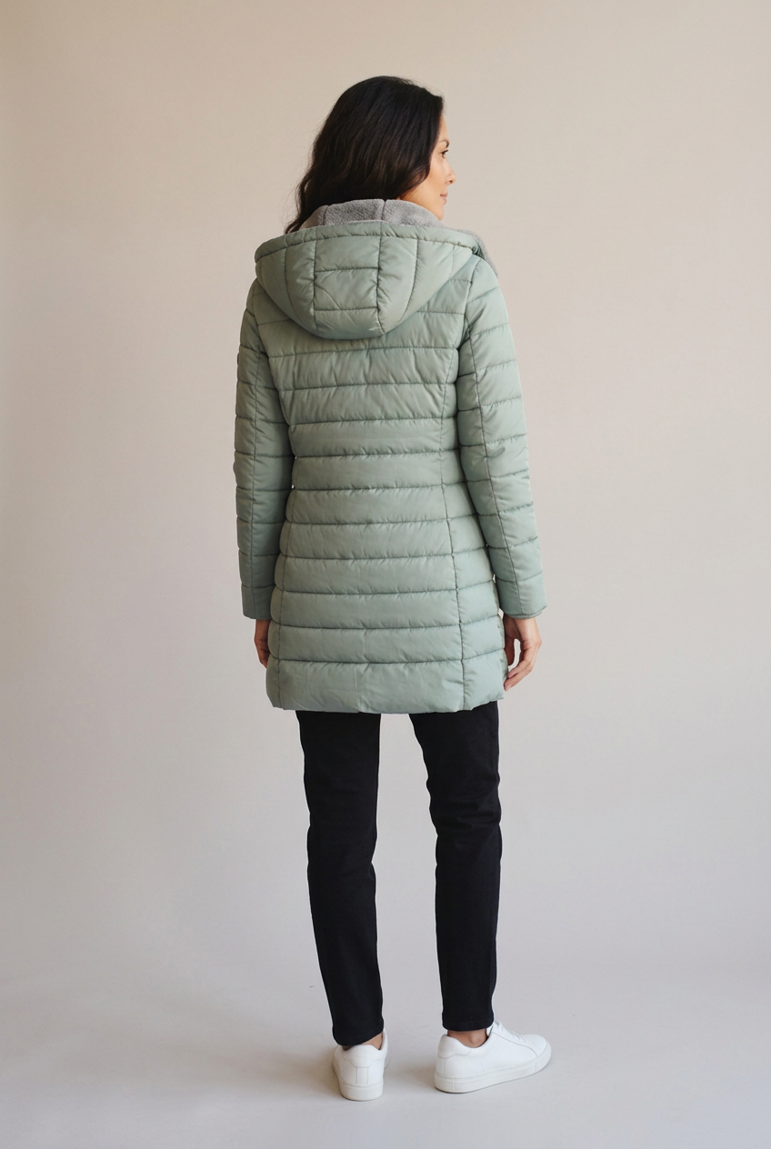 Chaqueta Acolchada Invierno Capucha - Marta Otero