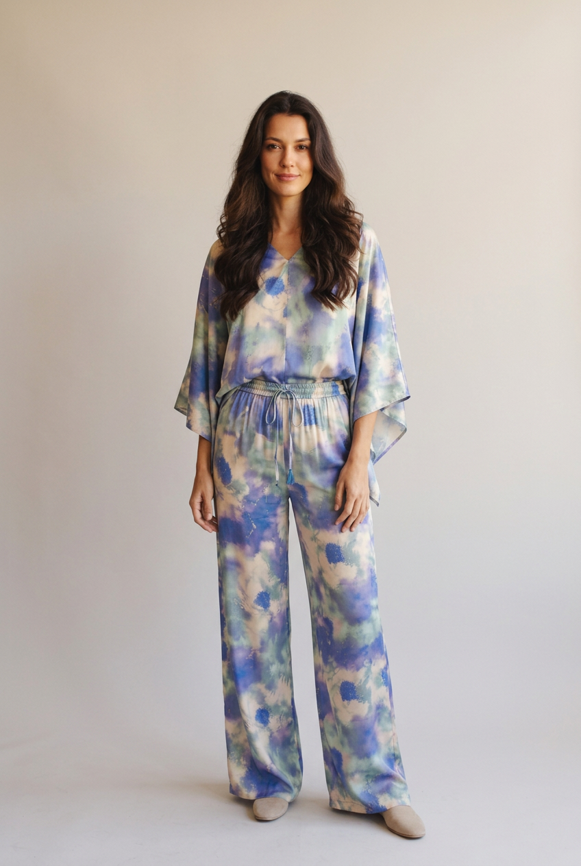 Conjunto Camisa Estampado - Marta Otero