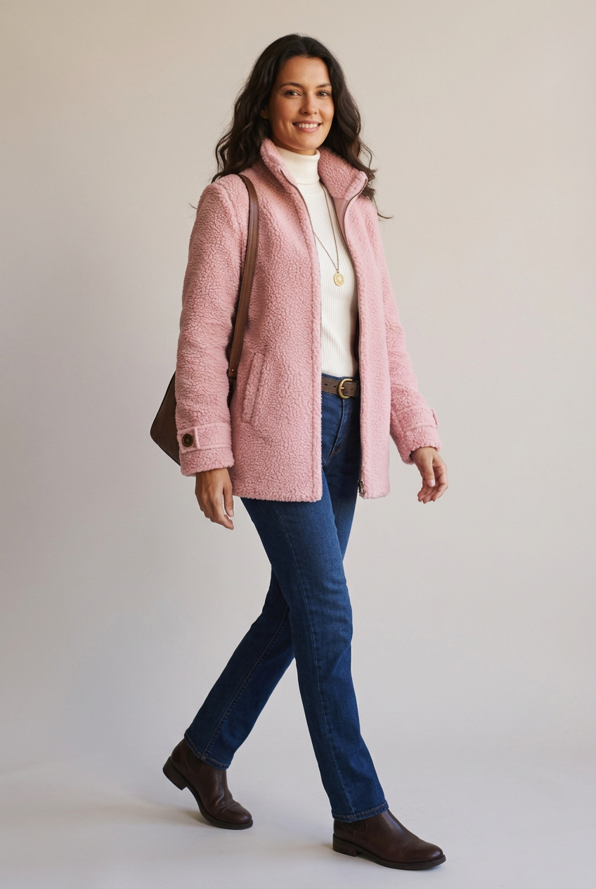 Chaqueta Pana Cuello Alto - Marta Otero