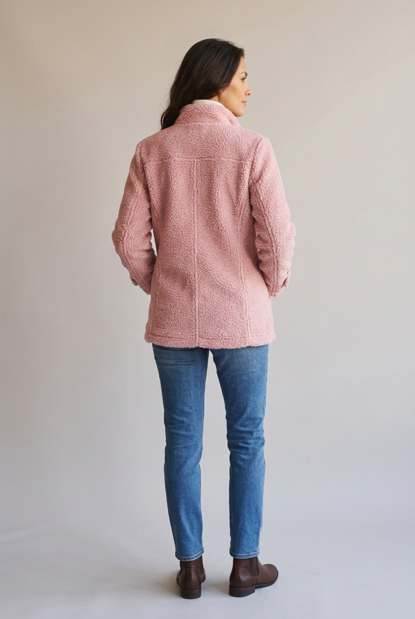 Chaqueta Pana Cuello Alto - Marta Otero