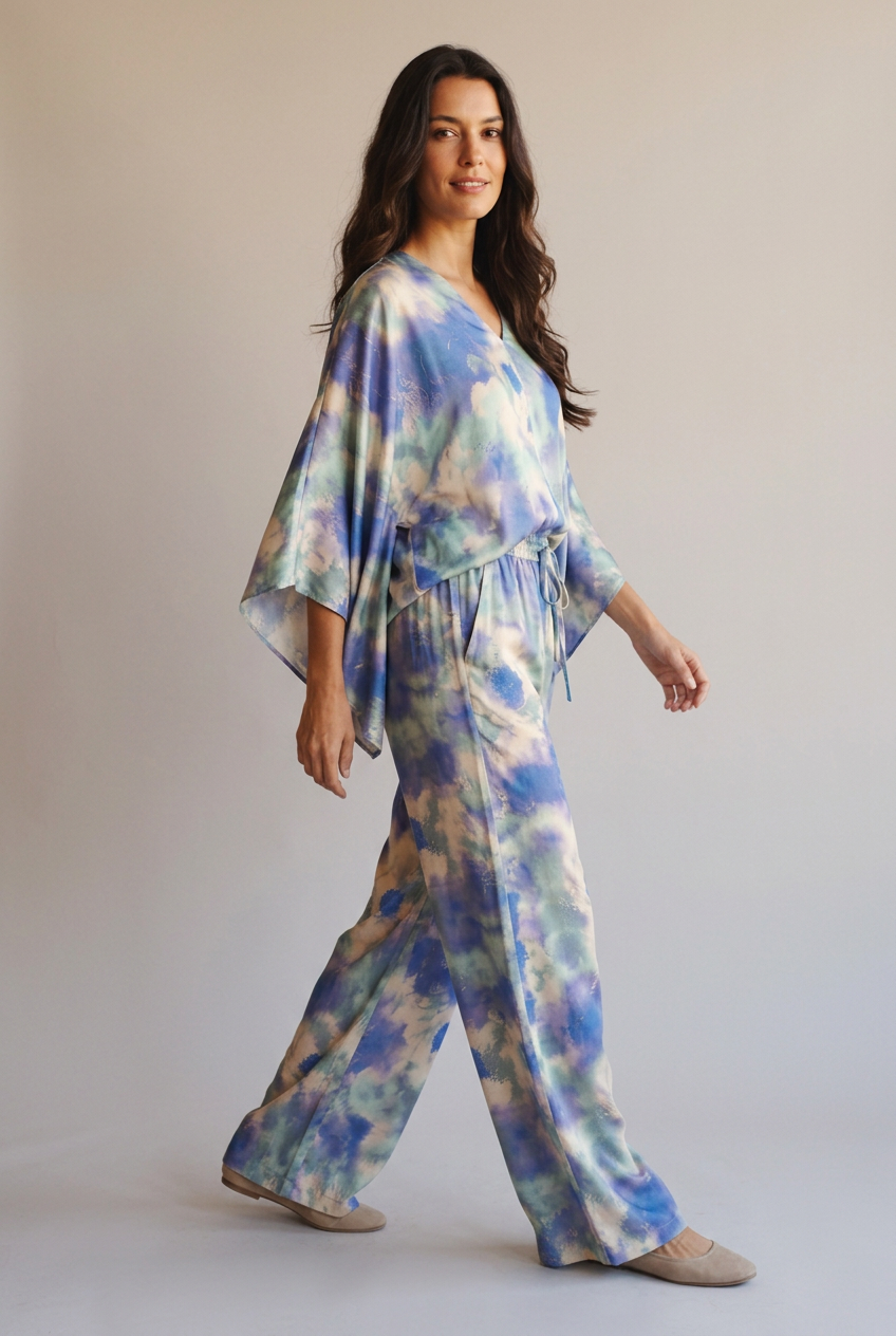 Conjunto Camisa Estampado - Marta Otero