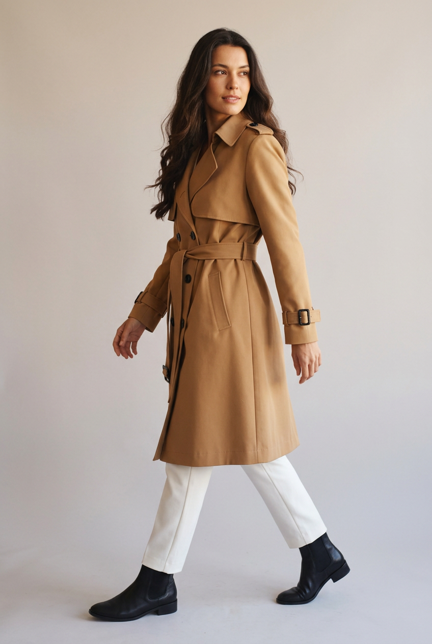 Gabardina Atemporal - Marta Otero