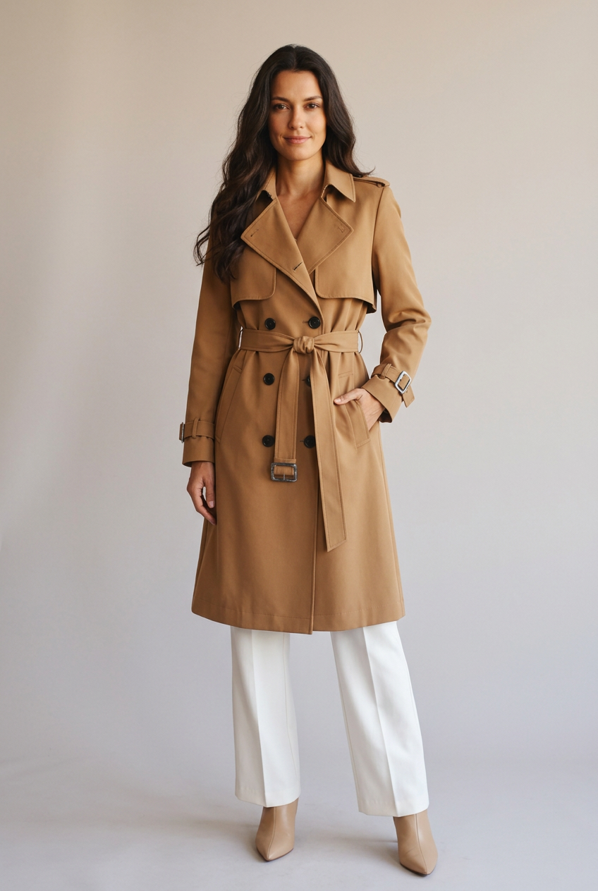 Gabardina Atemporal - Marta Otero