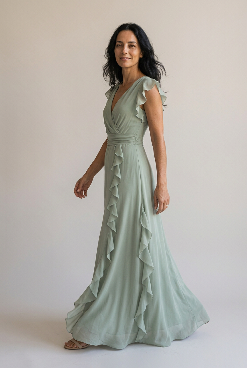 Vestido Maxi sin Mangas - Marta Otero