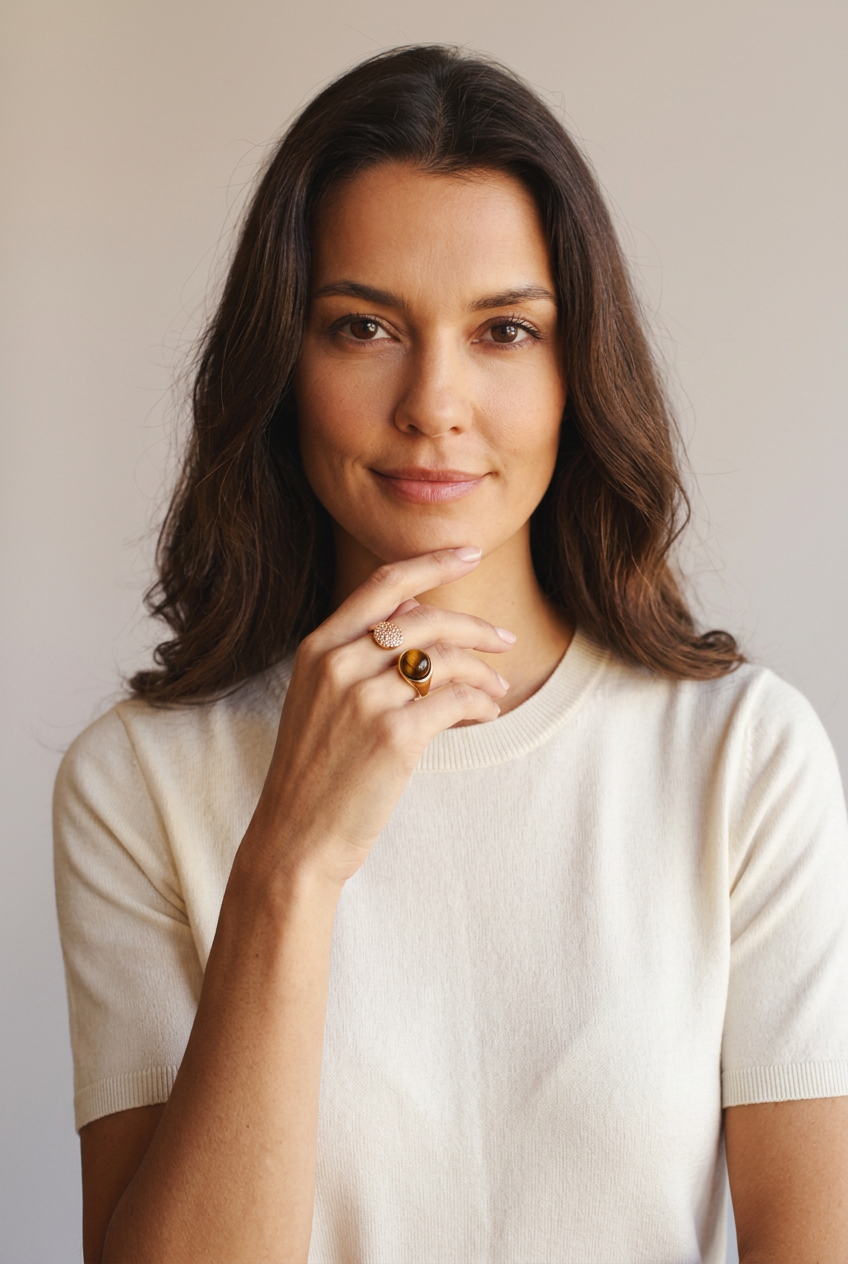 Anillo Ojo de Tigre - Marta Otero