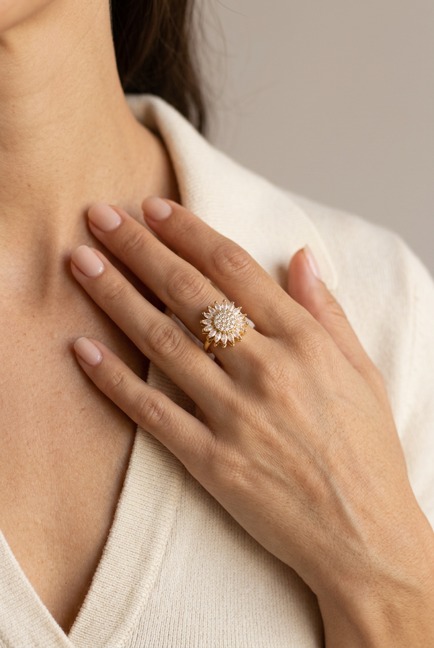 Anillo Girasol - Marta Otero