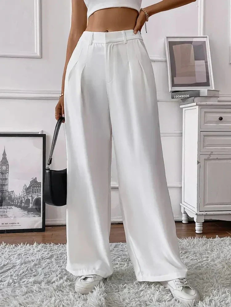 Pantalón Sastre de Pierna Ancha