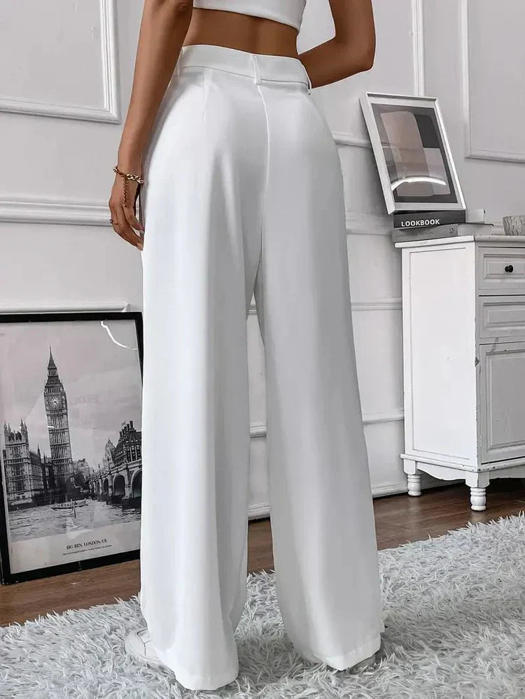 Pantalón Sastre de Pierna Ancha